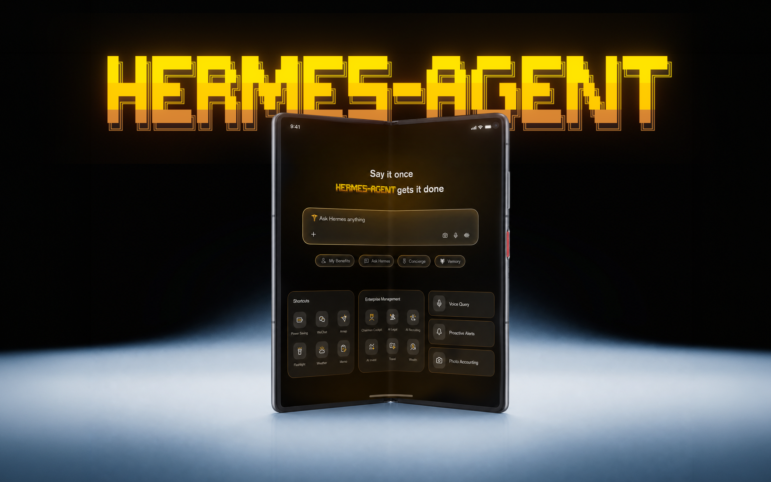 Hermes Agent phone